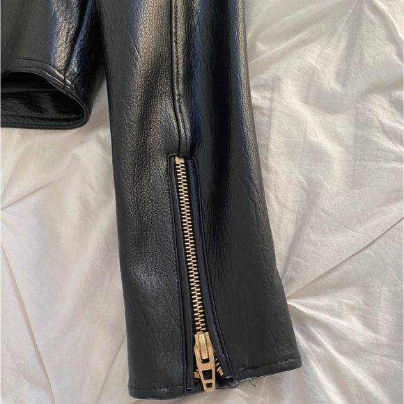 Blank NYC black Faux Leather Moto Jacket - Picture 4 of 4